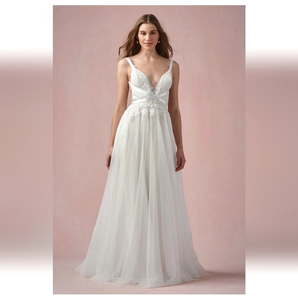 BHLDN Watters Nora Wedding Dress - NWT RARE! #52641 Willowby Size Small 2